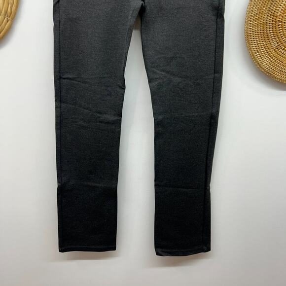 BetaBrand Gray Minimalist Casual Stretch Knit Pants SP SMALL PETITE - Picture 4 of 5